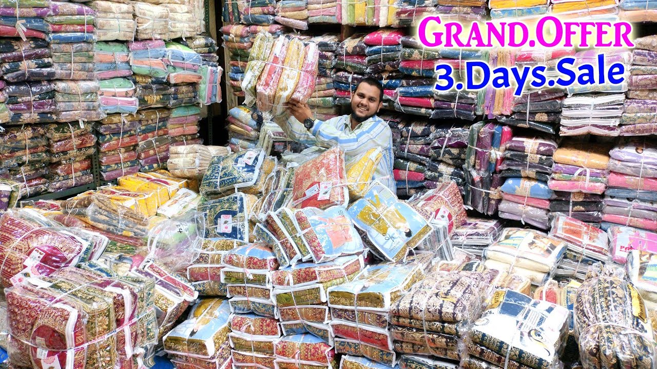 Big Grand Offer Dhamaka Sale 3.Days Hyderabad Wholesale || Dana Fabrics ||