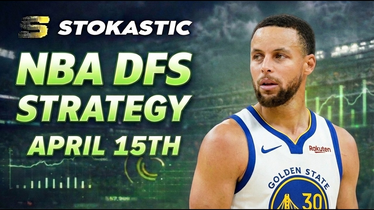 NBA DFS Strategy Wednesday 4/15/26 | DraftKings & FanDuel NBA Lineup Picks