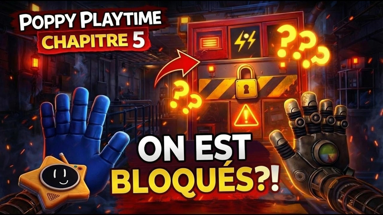 Poppy Playtime Chapitre 5 😰 OÙ ALLER ?! On est perdus dans l’usine…