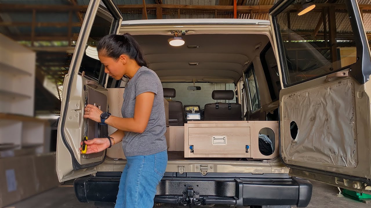 We built a Tiny Home Truck! | Land Cruiser Camper Conversion [Part 5 Episode 1]