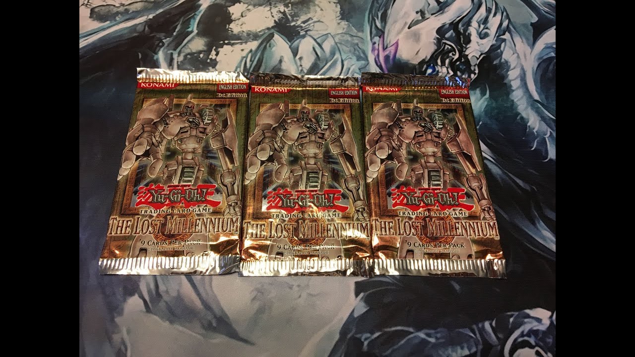 Yu-Gi-Oh! The Lost Millennium 1st Edition Pack Opening x3!!!