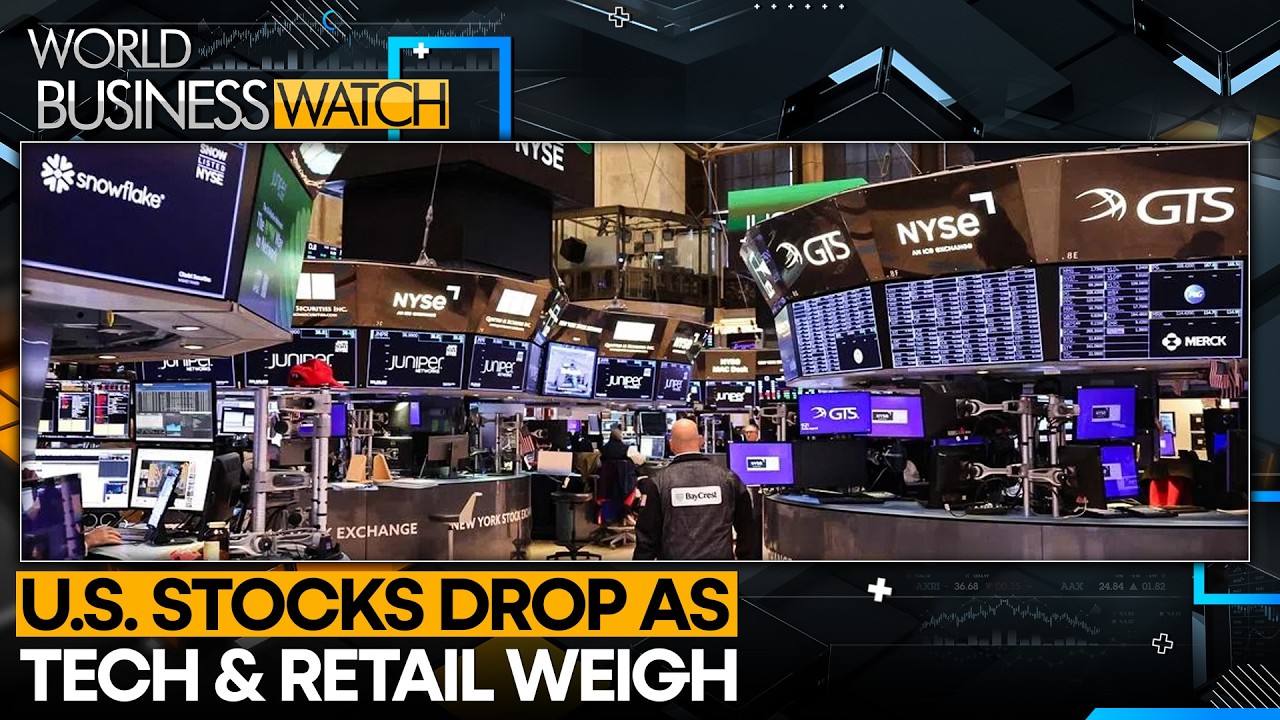Wall Street Closes Lower as Tech Stocks Fall | World Business Watch 2026 | WION News