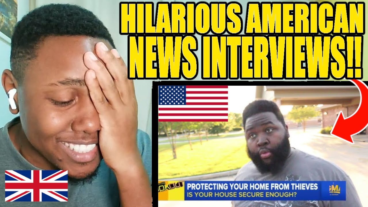 Brit reacts to the Funniest American Local News Interviews of All Time!