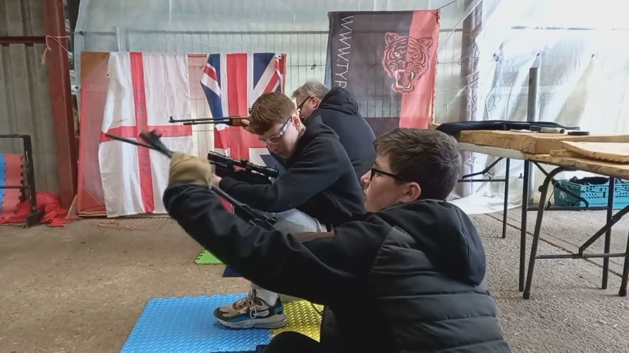 day at the range day with Typhon air gun club