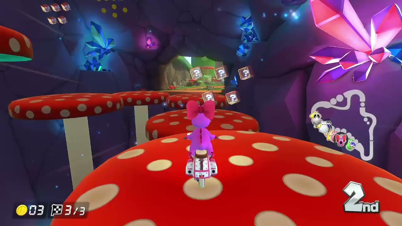 MarioKart: Winning a Race with All Characters