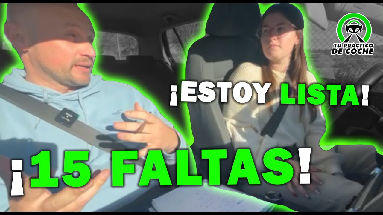 Creía “Ir Bien” con 30 Clases Prácticas 😮❌ | Simulacro Examen de Conducir Dgt