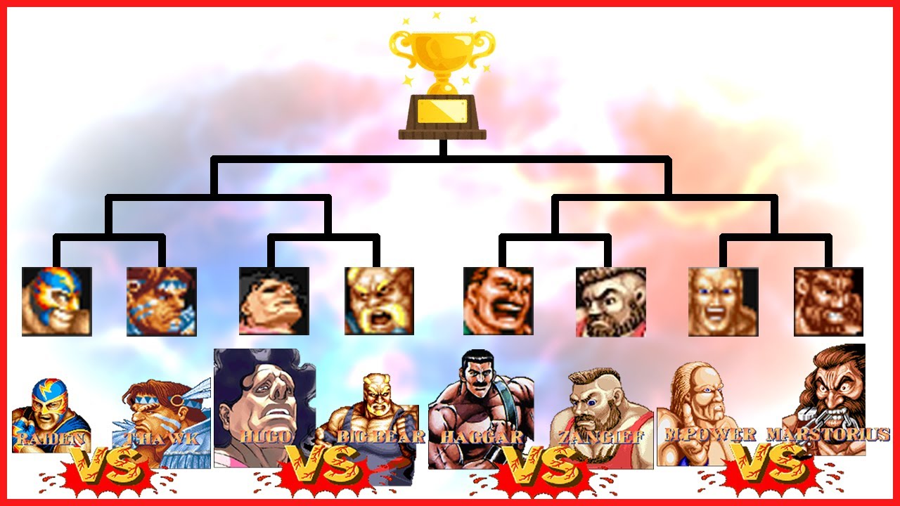 レトロ格ゲー 2D投げキャラ最強決定戦 スト2 VS 餓狼伝説 VS ワールドヒーローズ VS ファイターズヒストリー VS ハガー VS ヒューゴ