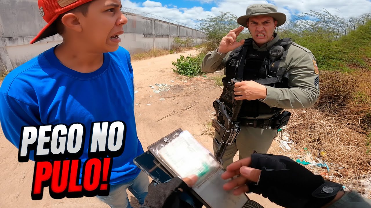 LADRÃO tentou ENGANAR a EQUIPE e foi pego no PULO! LADRÕES SE DANDO MAL