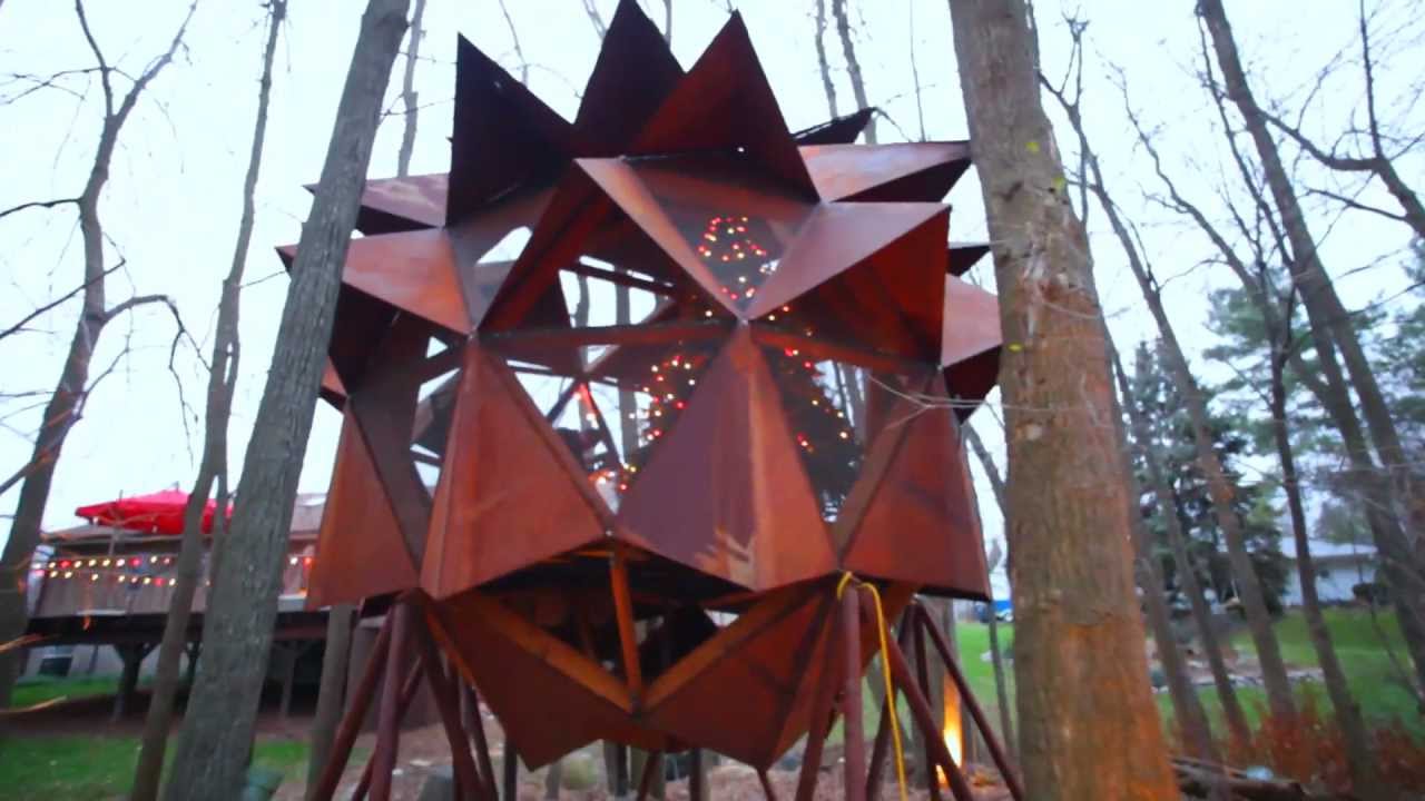 Geodesic Dome Treehouse