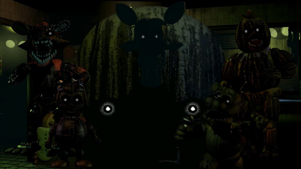NAO All Phantom Jumpscares | Five Nights at Freddy's 3