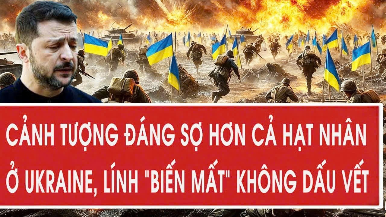 Cảnh tượng đáng sợ hơn cả hạt nhân ở Ukraine, lính “biến mất” không dấu vết
