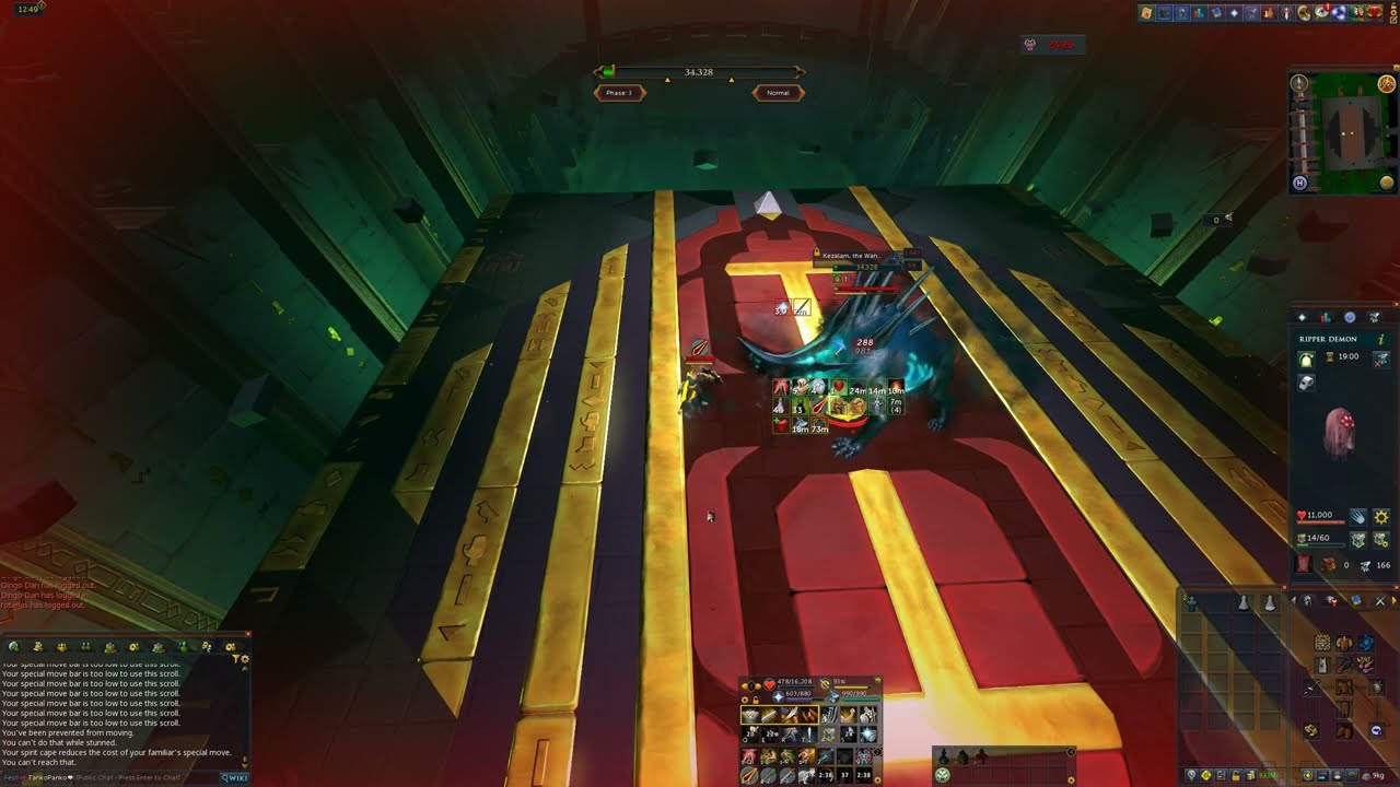 Summoning Tank - Solo - Kezalam RS3