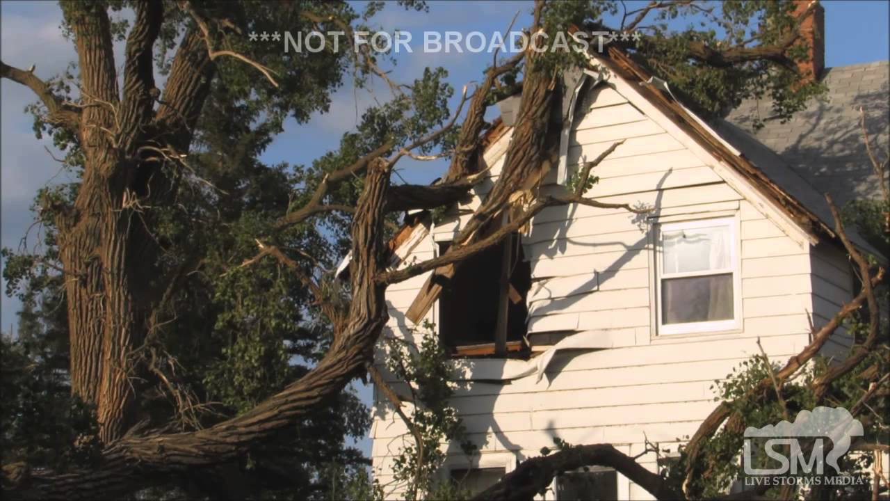 6-22-15 Maynard, IA Wind Tornado Damage