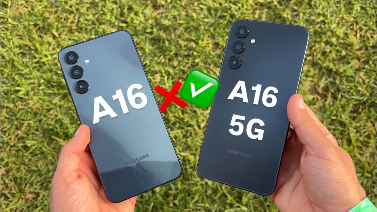 Samsung Galaxy A16 5G VS A16 4G 🤔 Cu&aacute;l Debes COMPRAR