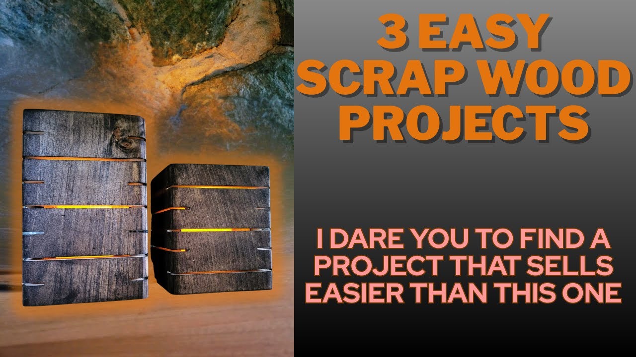 3 Easy Scrap Wood Projects Under $5 That Make Money!