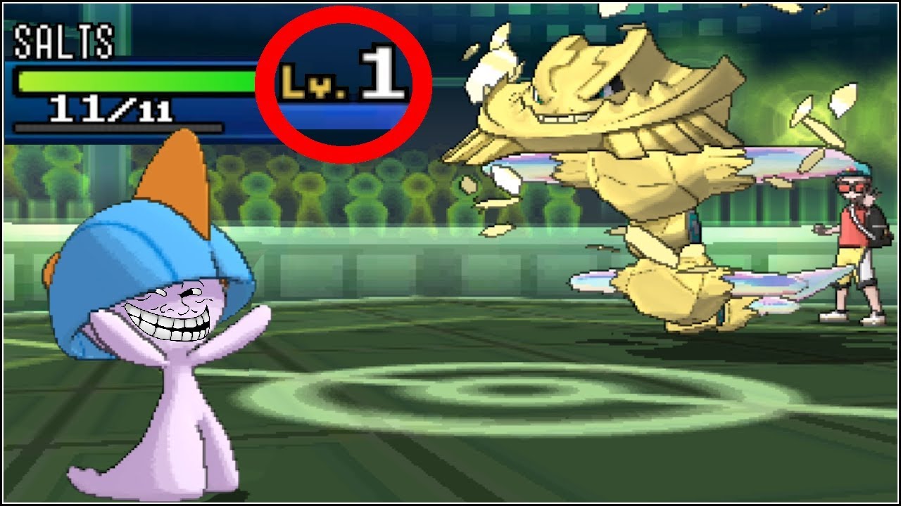 RALTS SWEEP! Level 1 Pokemon Sweep Shiny Ralts - Pokemon Ultra Sun and Moon