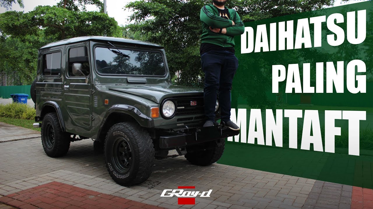 Nyetir Daihatsu Taft 1984 langsung auto macho..