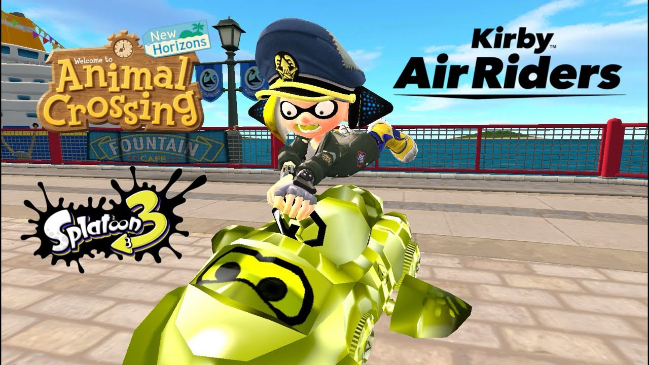 Splatoon 3, Animal Crossing new Horizon and Kirby air riders livestream part 2 🔴