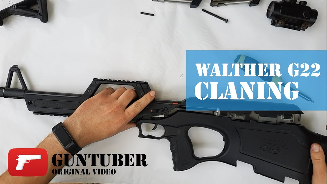 Walther G22 .22LR - How To FULL Clean And Lubricate (field strip)