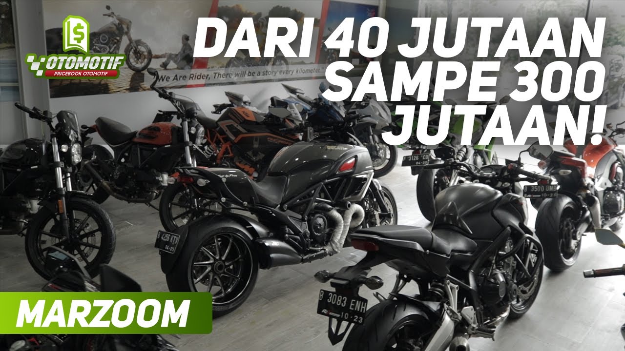 BANYAK MOGE MURAH! Cek Harga Moge Bekas di RnJ Motogarage Bekasi 