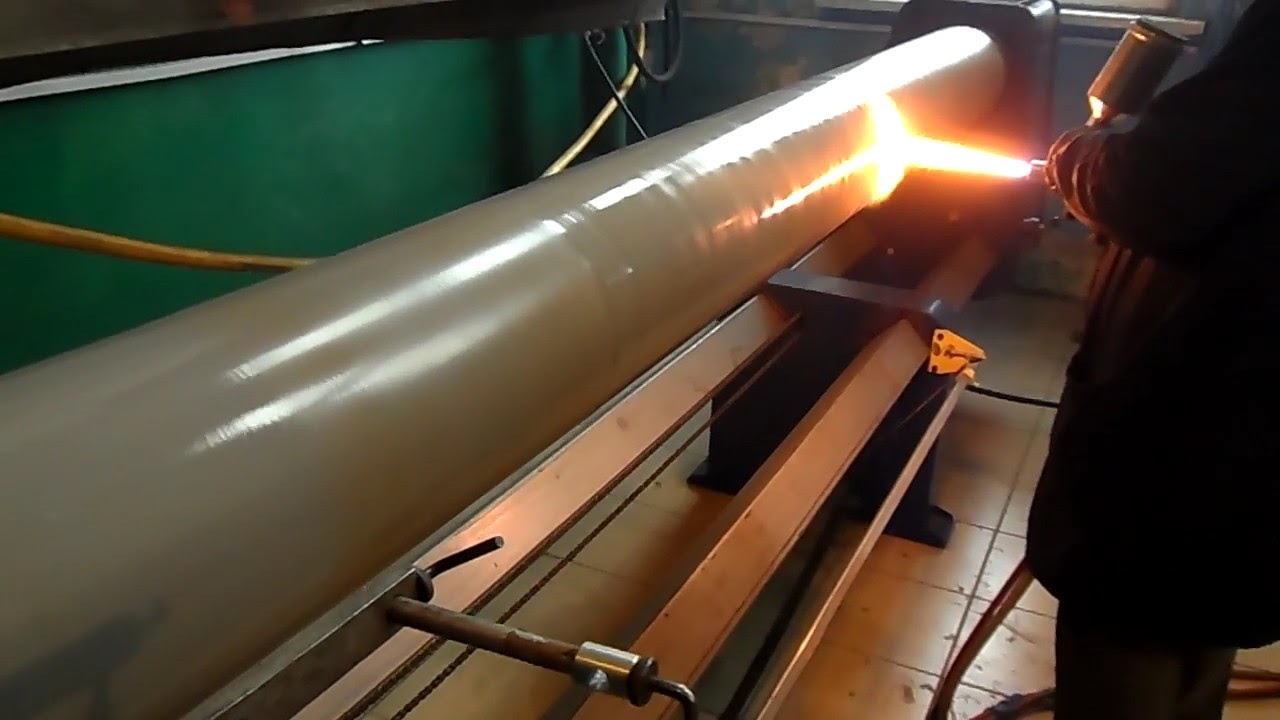 Газопламенное нанесение Rilsan / Rilsan coating process