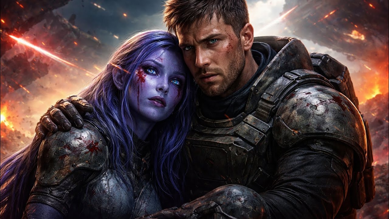 “Alien Warrior Left to Die… But One Human Refused | Epic HFY Tales”