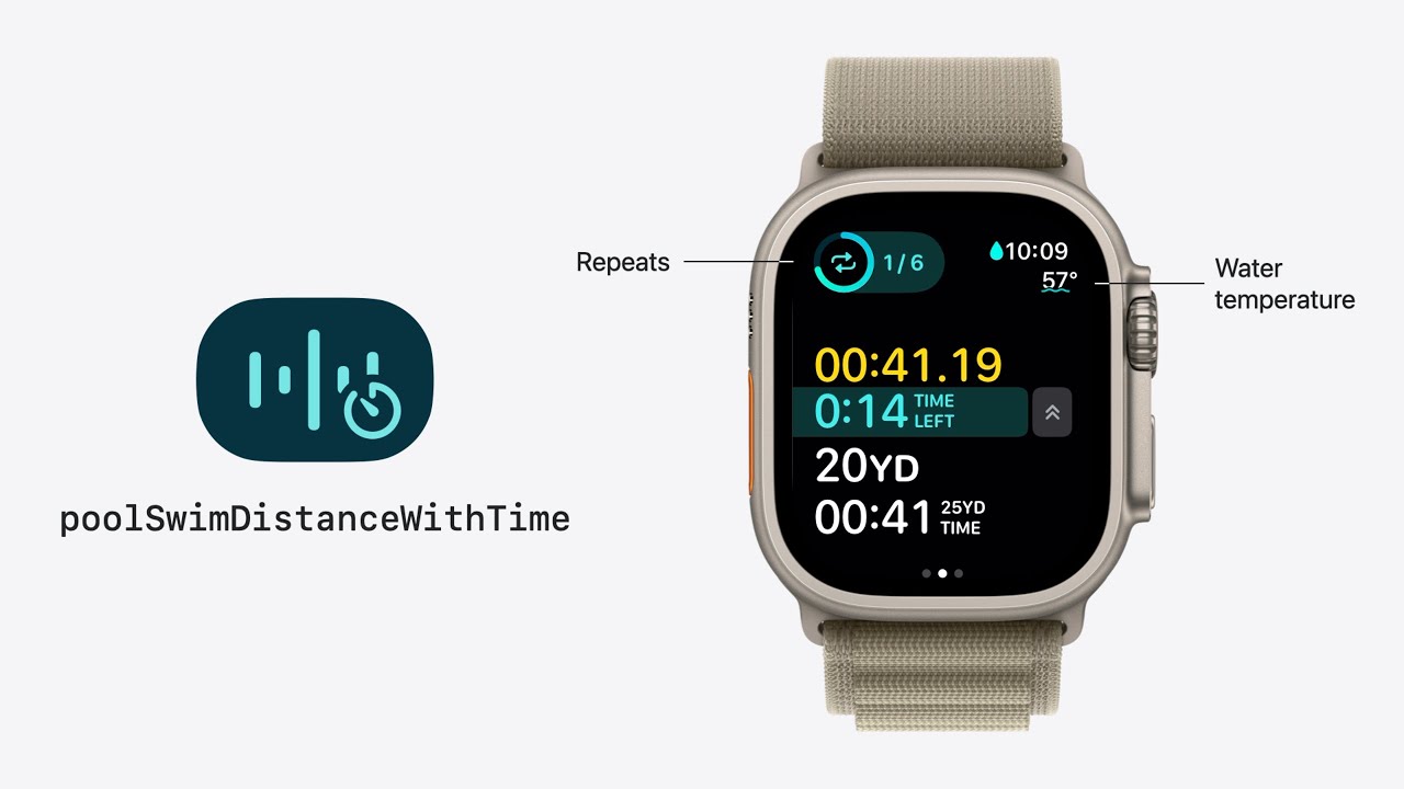 WWDC24: Build custom swimming workouts with WorkoutKit | Apple