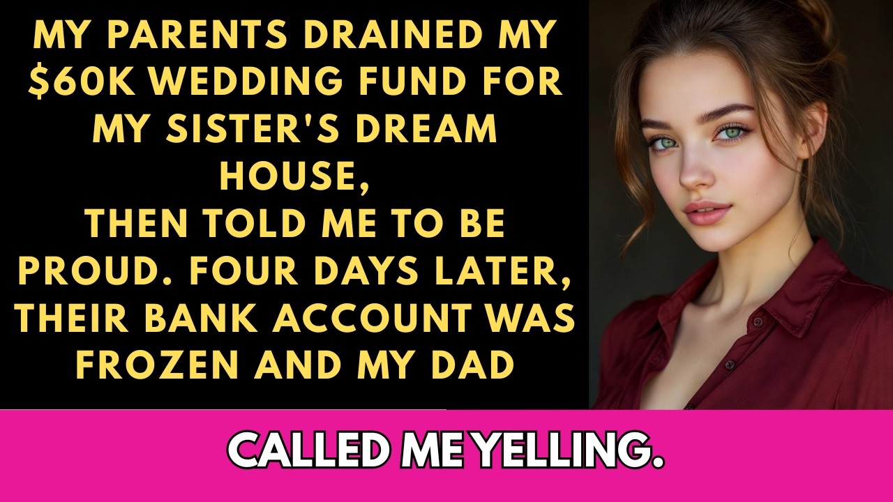 Parents Took My $60K Wedding Fund for My Sister’s Dream Home—Then Called Me Selfish for Protesting