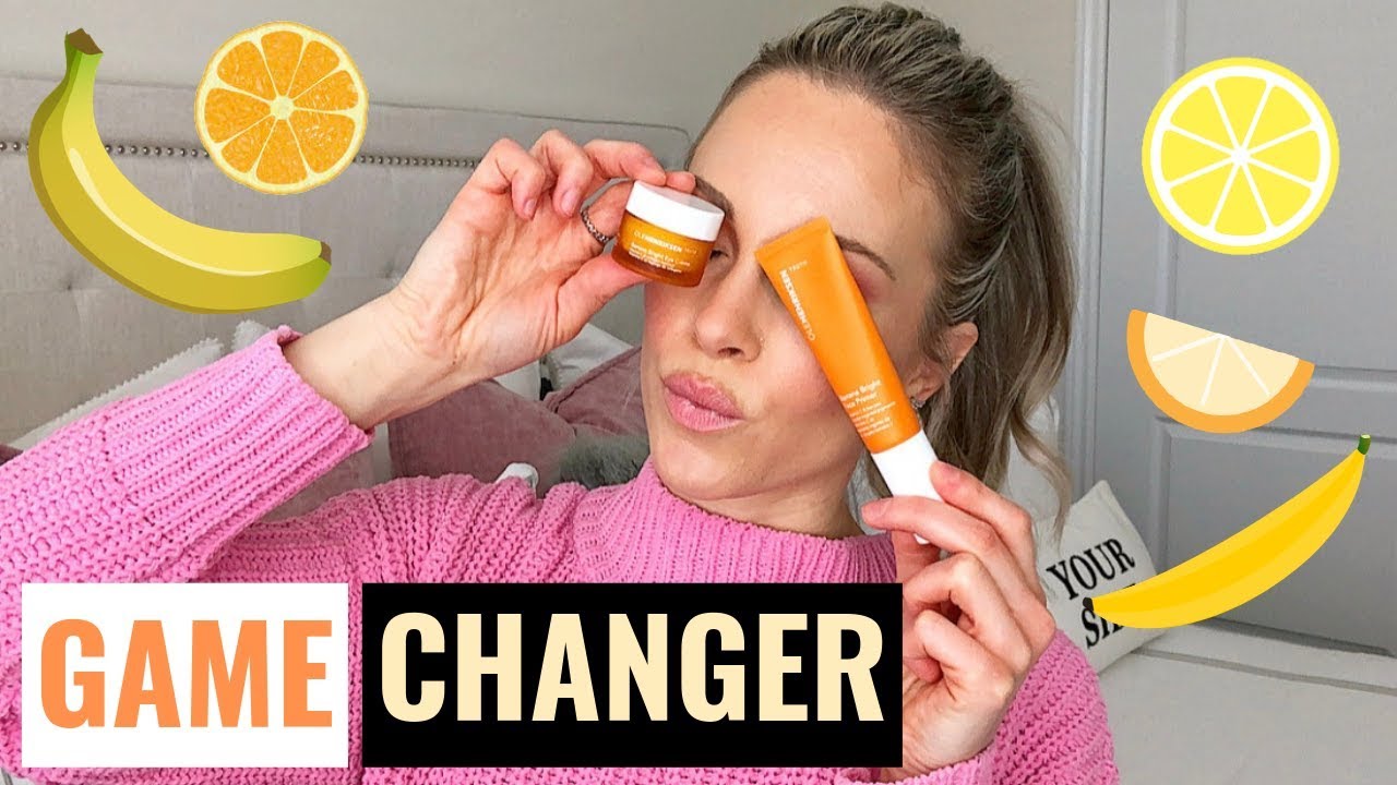 *NEW OLEHENRIKSEN BANANA BRIGHT FACE PRIMER / BANANA BRIGHT EYE CREME
