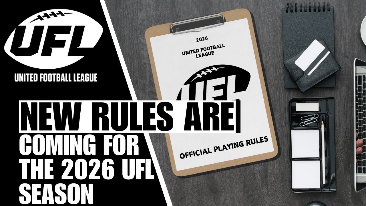 В сезоне UFL 2026 года появятся новые правила.