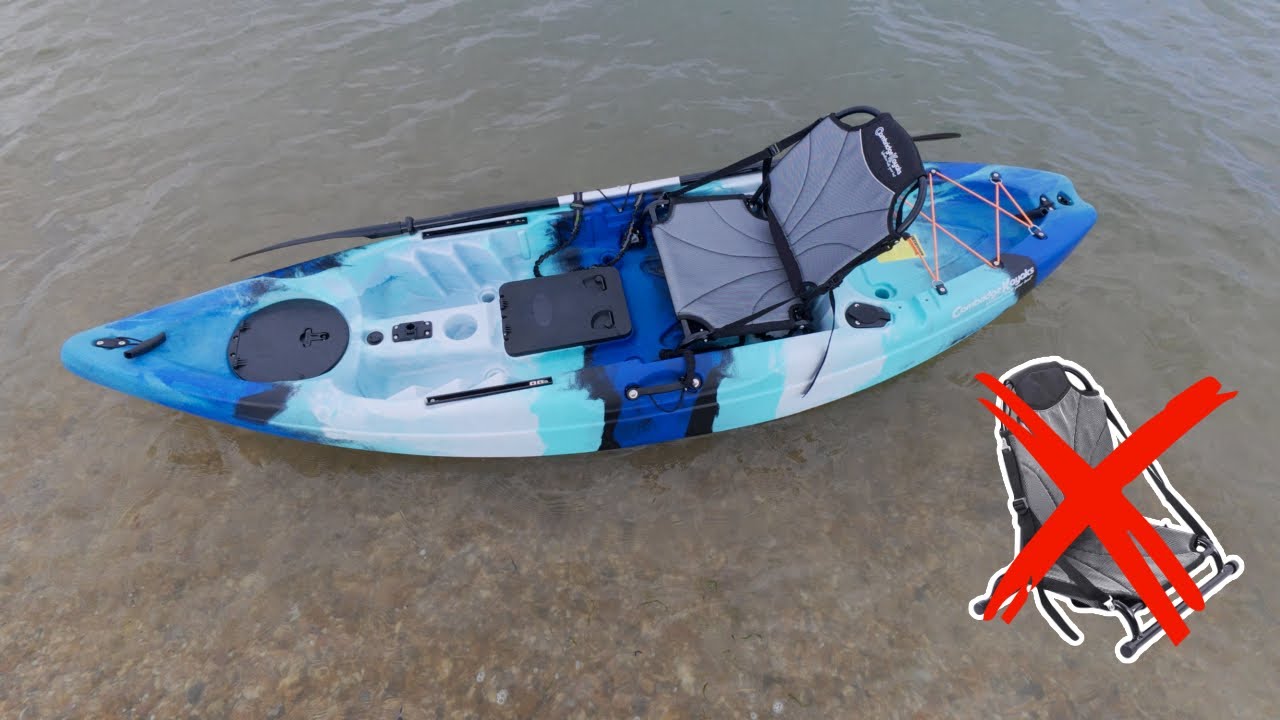 Testing the Cambridge Manta 9ft Kayak with / without Aluminium Seat
