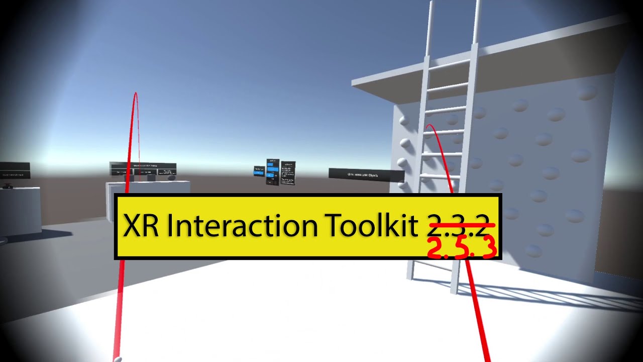Обновляемся до XR Interaction Toolkit 2.5.3