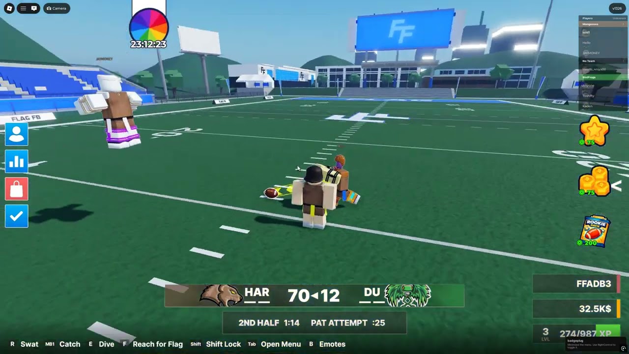 Best Flag football script (OT Hub)