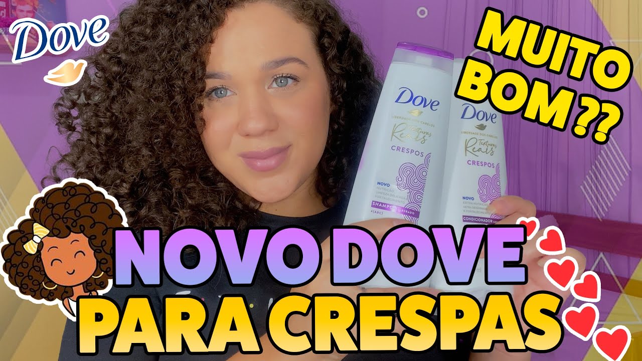 Resenhando Dove CRESPOS Texturas  reais I LIBERADO I Será que é bom?!