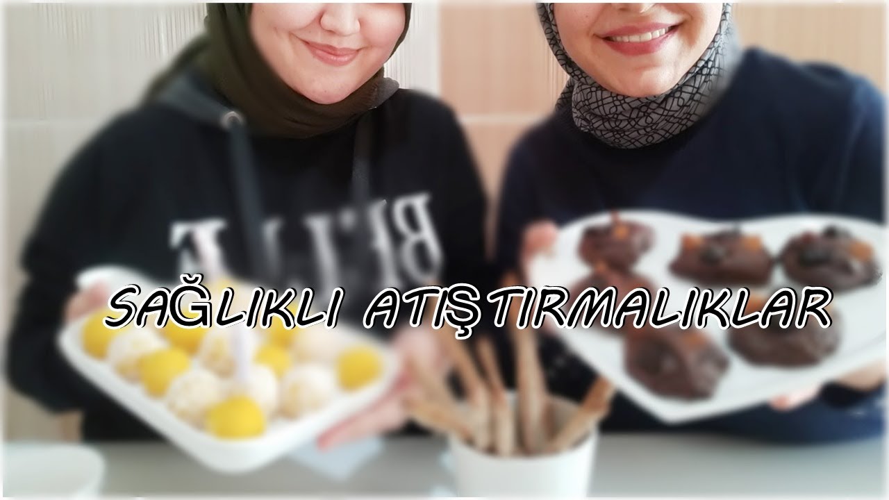 Sağlıklı Atıştırmalıkları Bizimle Deneyin! Diyetlere uygun lezzetler 🍪🍬