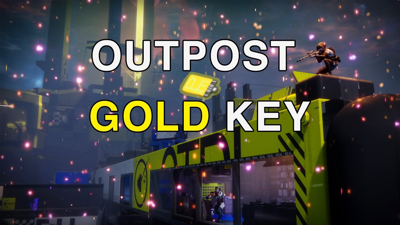 Outpost GOLD Key! INSANE LOOT