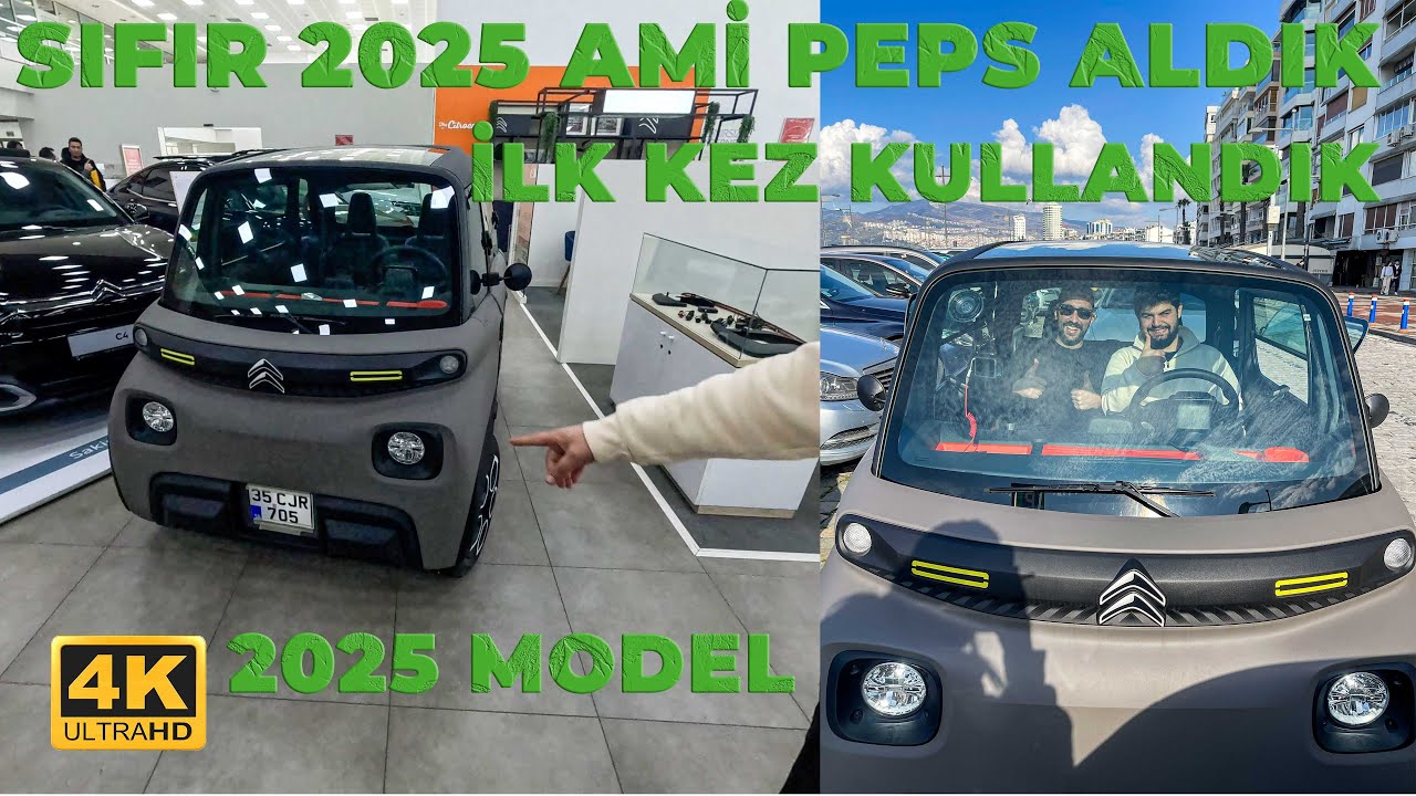 Citroen Ami Peps / Bayiden Sıfır Teslim Aldık / İlk İzlenim