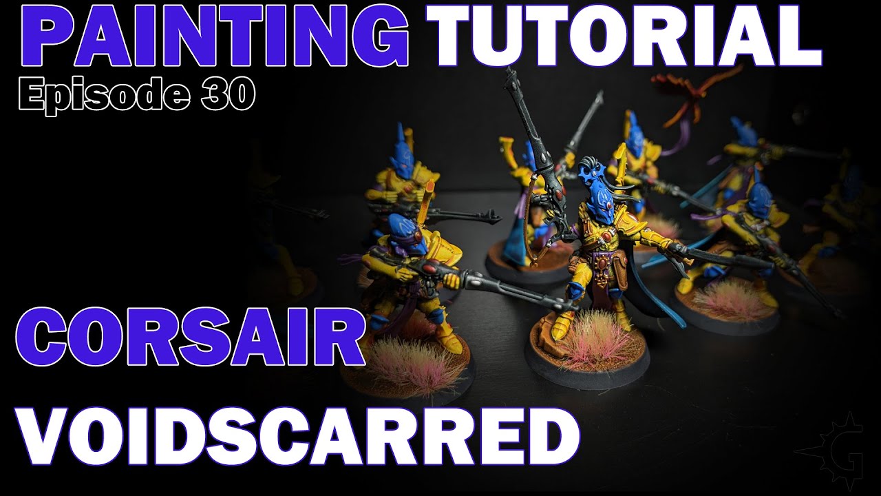 Painting the new Corsair Voidscarred from Kill Team Nachmund