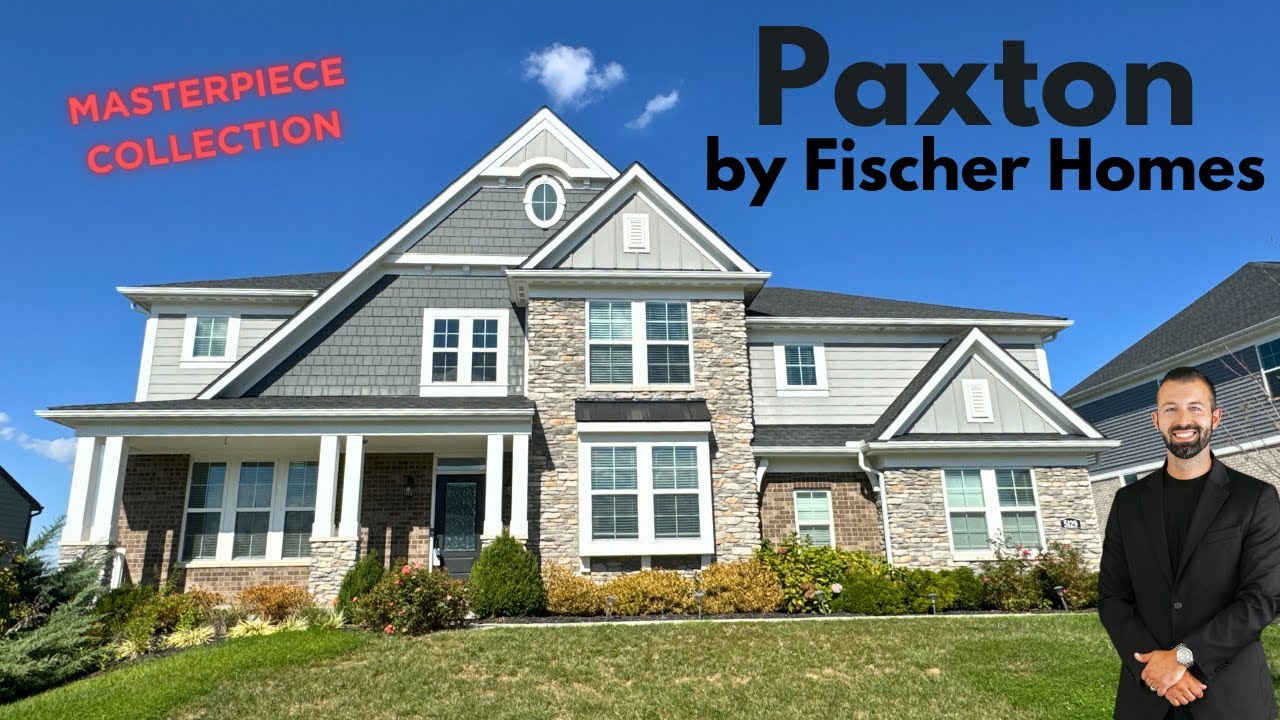 Fischer Homes The Paxton | Экскурсия по дому | Коллекция Masterpiece | Юнион, Кентукки
