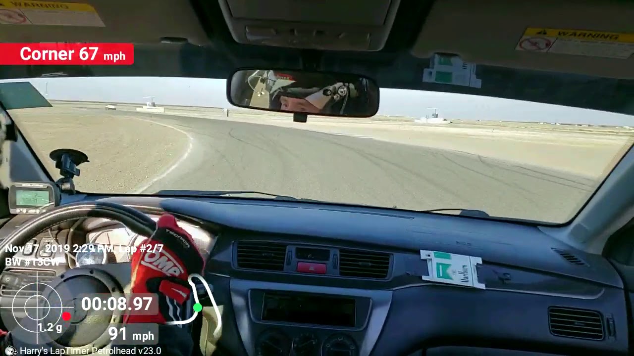 Shawn Krebsbach 500whp evo 9 1:49.4 at Buttonwillow Raceway