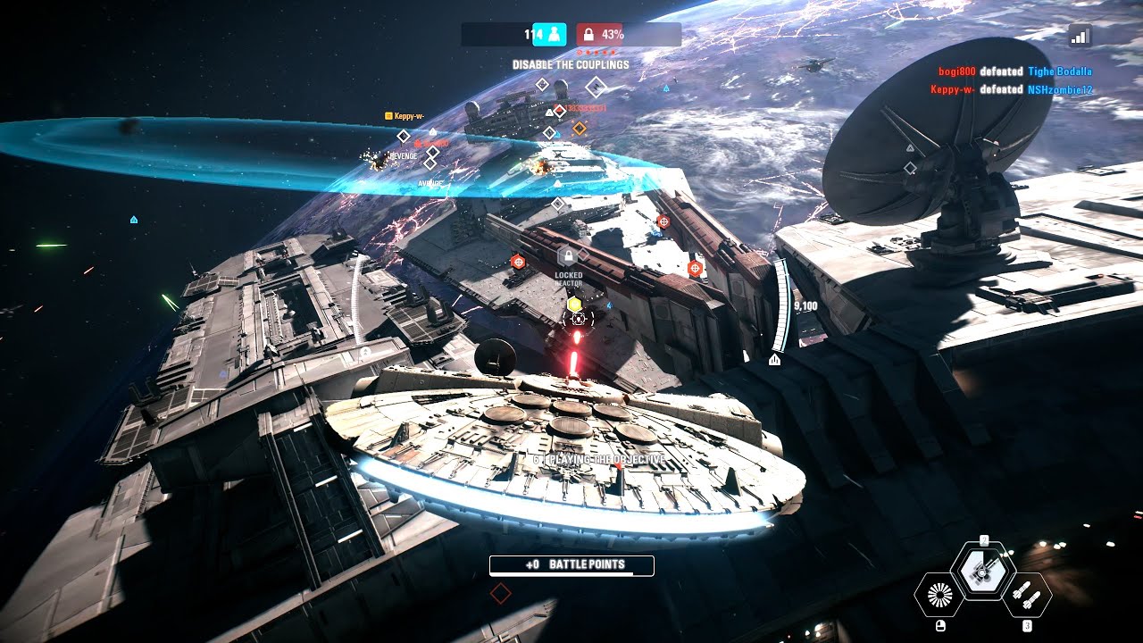 Игровой процесс Starfighter Assault — Фондор (Повстанцы) Star Wars Battlefront II