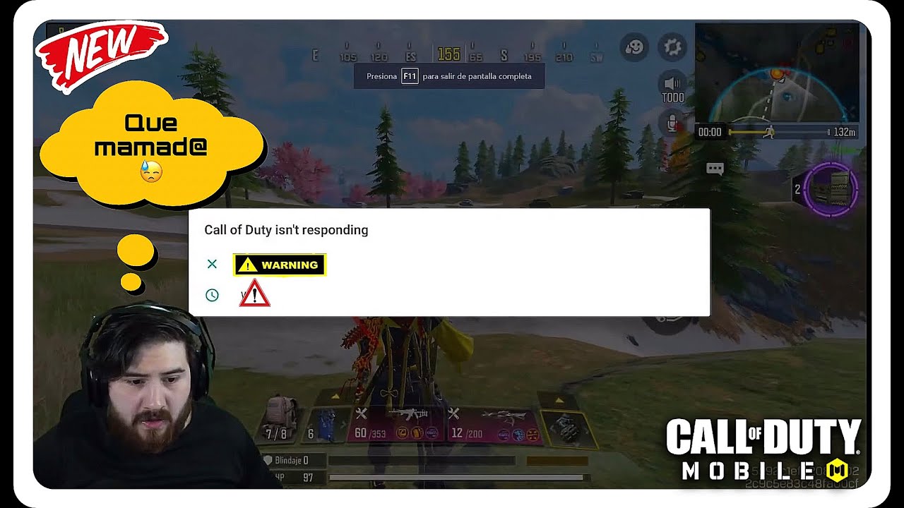 ESTE TERRIBLE BUG LE ARRUINO LA PARTIDA AL OSO😨| CALL OF DUTY MOBILE |