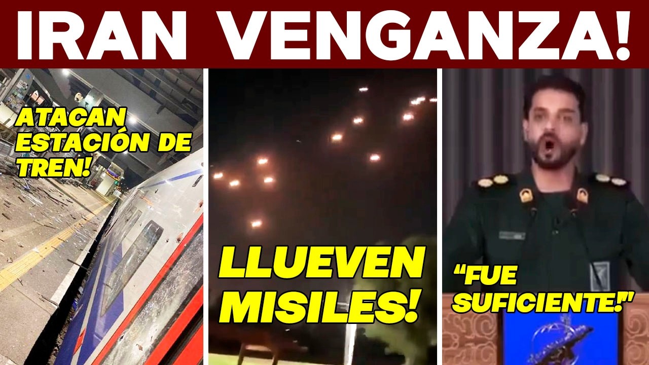 MARTES NEGRO! IRÁN BOMBARDEA TODO. SACA ARMAS SECRETAS. ARRANCA VENGANZA. EUA EN PÁNICO