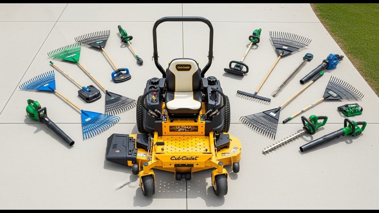 Showing my new zero turn mower that got delivered still on pallet!