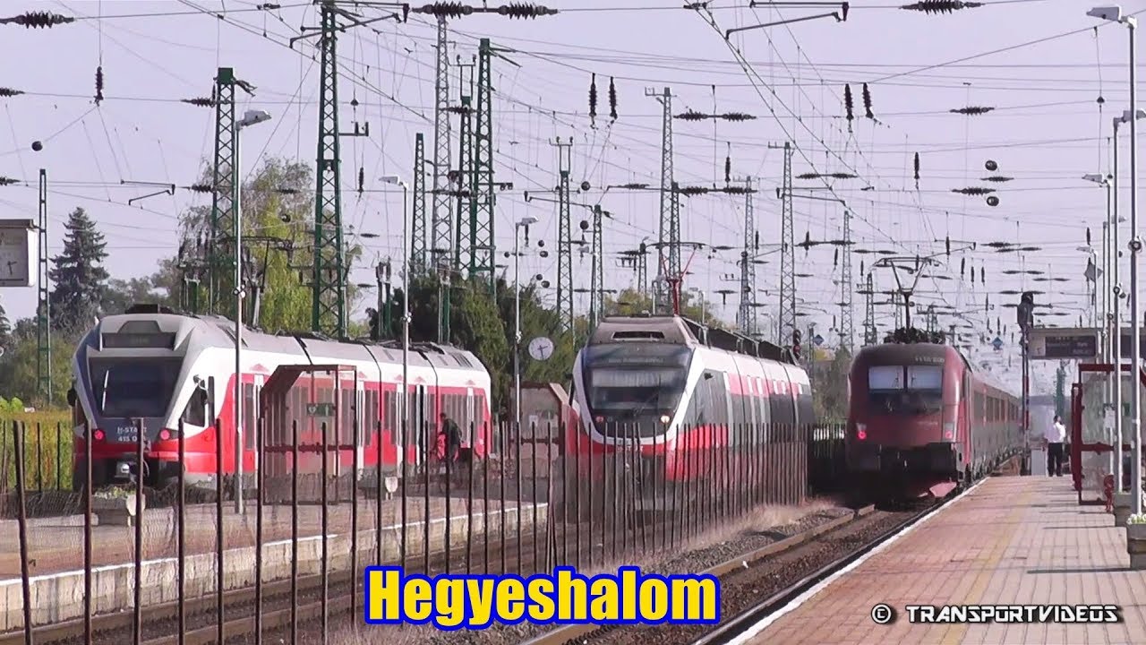 2018.10.22. - Vonatok Hegyeshalomban