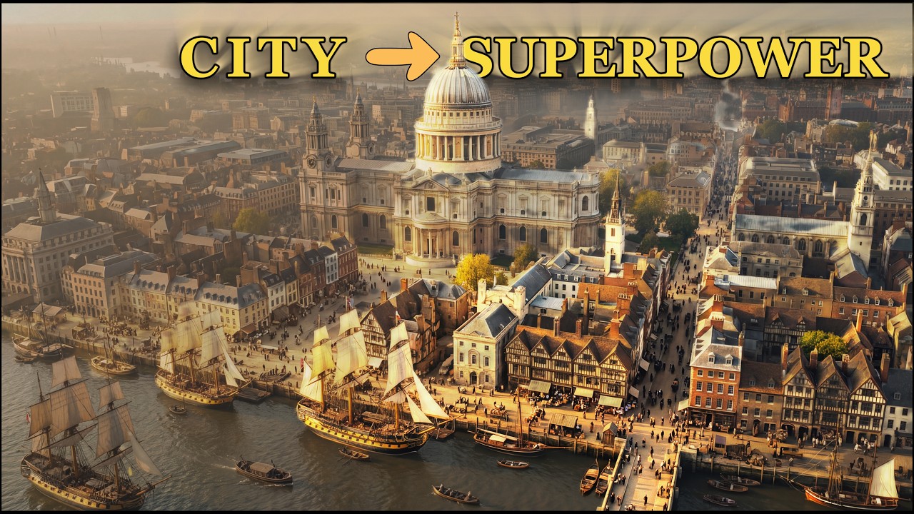 London 1750: A Lost World Brought Back to Life (AI Reconstruction)