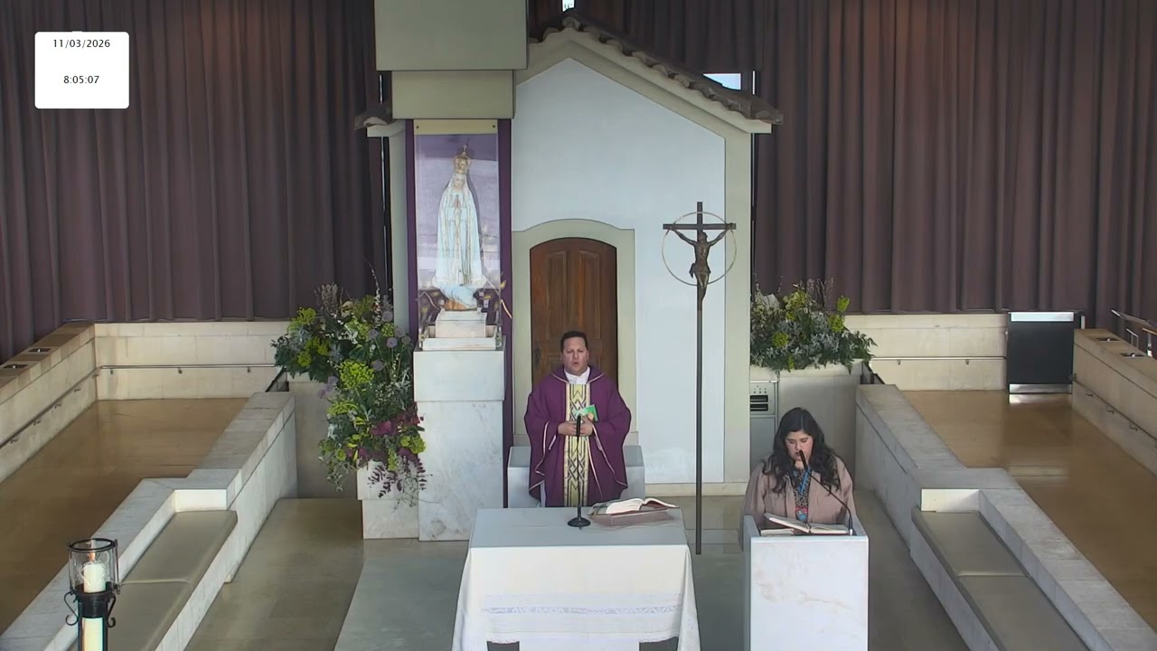 Misa a Nuestra Señora de Fátima desde la Capilla de las Apariciones 11.03.2026