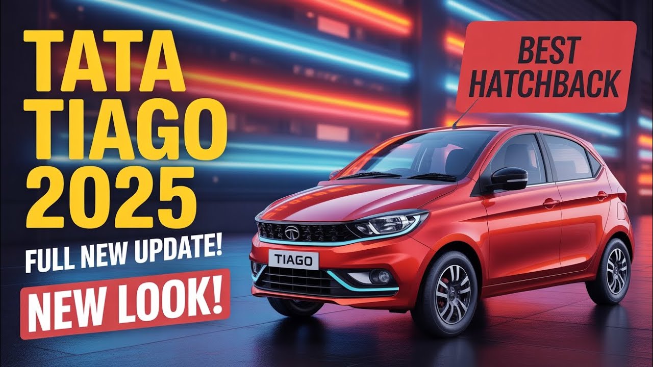Tata Tiago 2025 | Price, Mileage, Features, Safety & Review | Best Hatchback Car in India