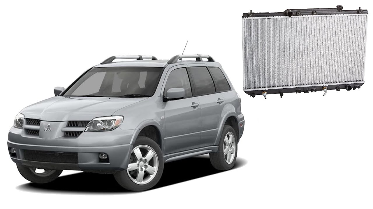How to replace a Radiator on a 2003 - 2006 Mitsubishi Outlander (A step by step Tutorial)