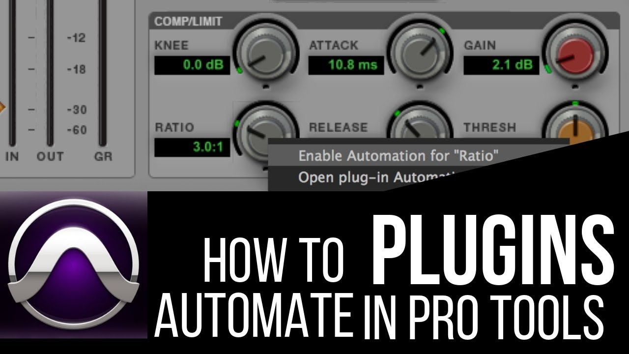How To Automate Plugins In Pro Tools